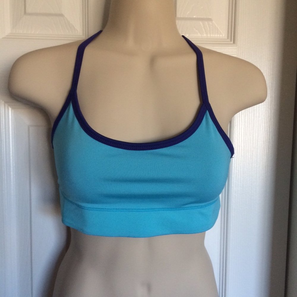 Champion Sports Bra Reversable Blue New Without Tags SMALL